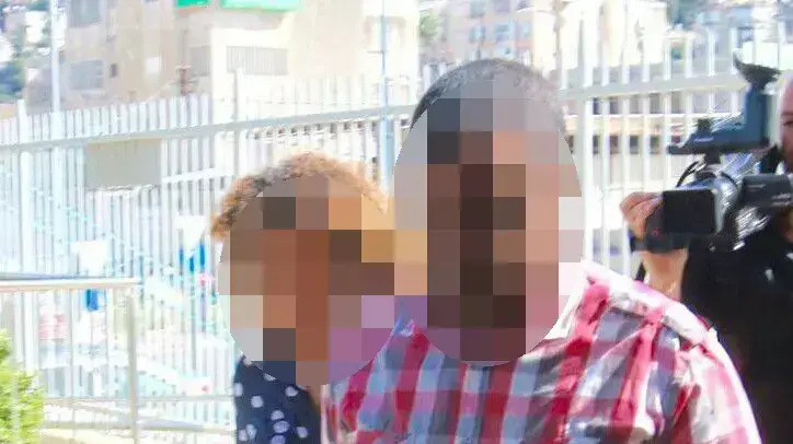 נהג מתאונת האוטובוס במנהרות הכרמל, מטה מחוז חוף, חיפה. אפריל 2016
