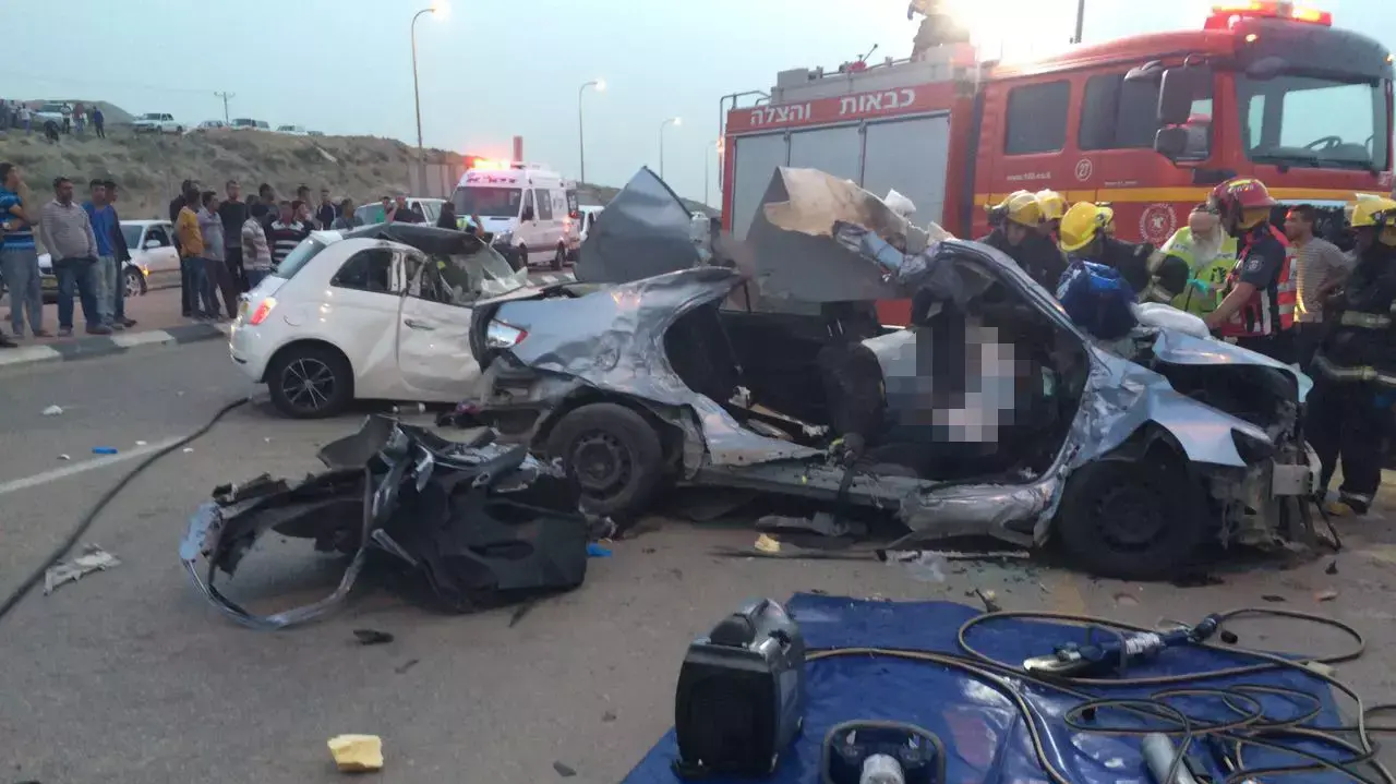 תאונת דרכים בצומת נבטים, 26 באפריל 2016 תאונת דרכים בצומת נבטים, 26 באפריל 2016