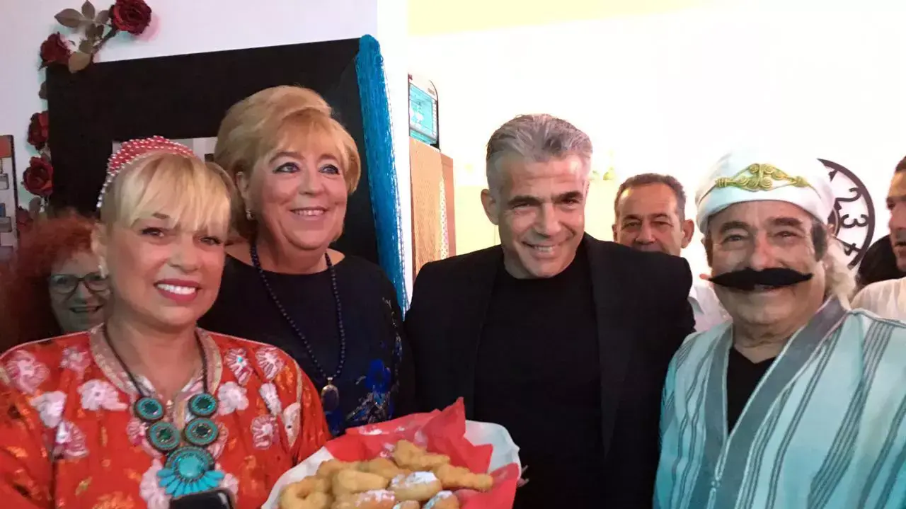 יו"ר יש עתיד, ח"כ יאיר לפיד, במימונה בנתניה יו"ר יש עתיד, ח"כ יאיר לפיד, במימונה בנתניה
