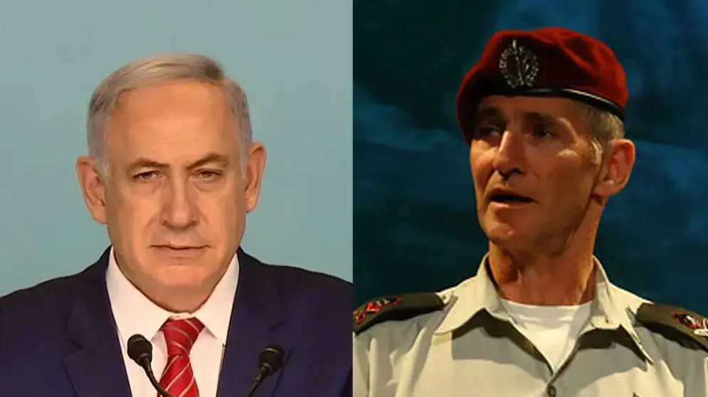 האלוף יאיר גולן, סגן הרמטכ"ל וראש הממשלה בנימין נתניהו