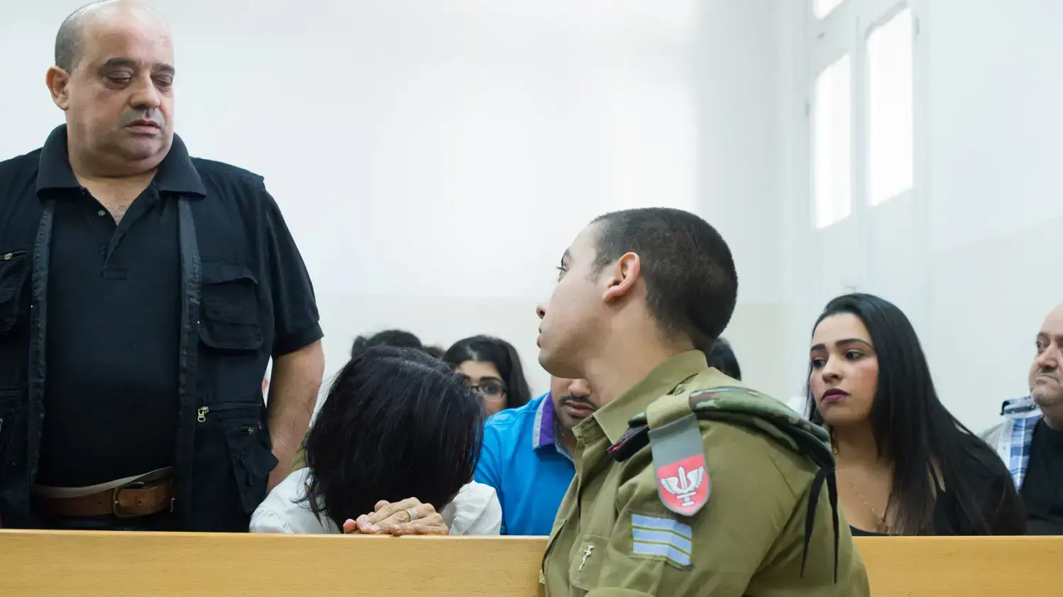 אלאור אזריה, בית הדין הצבאי ביפו. 9 במאי 2016 אלאור אזריה, בית הדין הצבאי ביפו. 9 במאי 2016