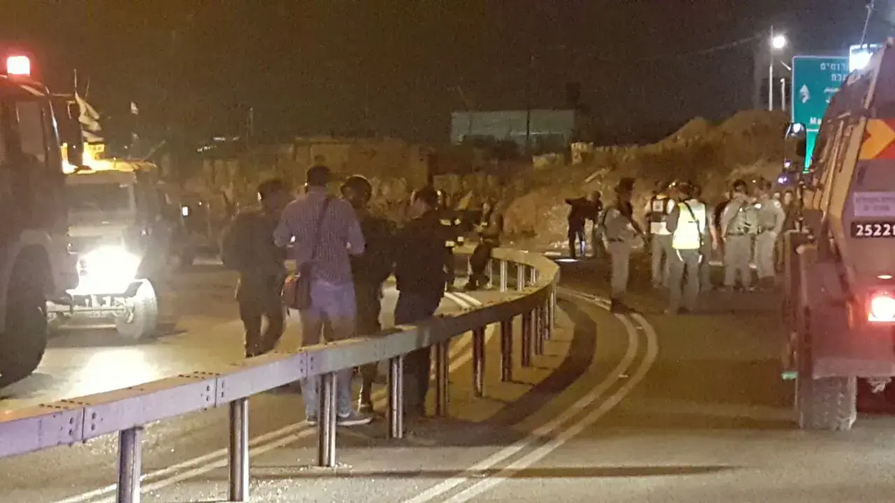 חייל נפצע בינוני מפיצוץ מטען בכניסה לחיזמה שליד ירושלים, 10 במאי 2016