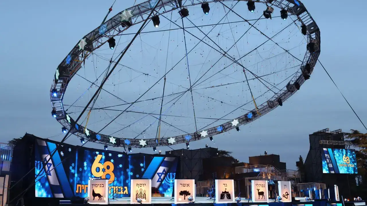 רחבת טקס המשואות בהר הרצל, ערב יום העצמאות 11 במאי 2016 רחבת טקס המשואות בהר הרצל, ערב יום העצמאות 11 במאי 2016