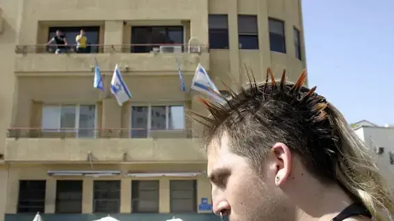 אחד במאי תהלוכה אנרכיסטים (צילום: רונן פדידה)
