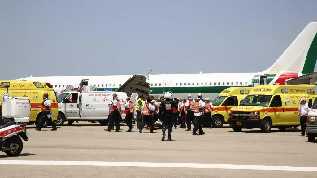 תרגיל בנתב"ג חטיפת מטוס תרגיל בנתב"ג חטיפת מטוס