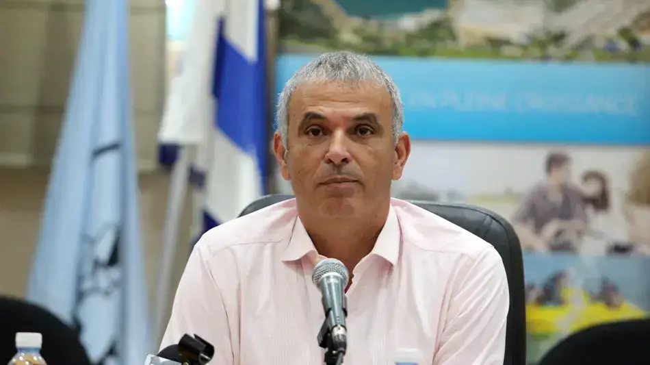 שר האוצר משה כחלון במסיבת עיתונאים במעלות תרשיחא שר האוצר משה כחלון במסיבת עיתונאים במעלות תרשיחא