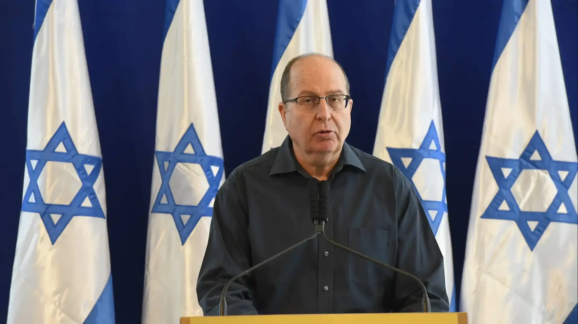 שר הביטחון משה יעלון מודיע על התפטרותו מהממשלה ומהכנסת, מאי 2016 שר הביטחון משה יעלון מודיע על התפטרותו מהממשלה ומהכנסת, מאי 2016