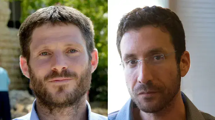 ח"כ בצלאל סמוטריץ' וח"כ איציק שמולי