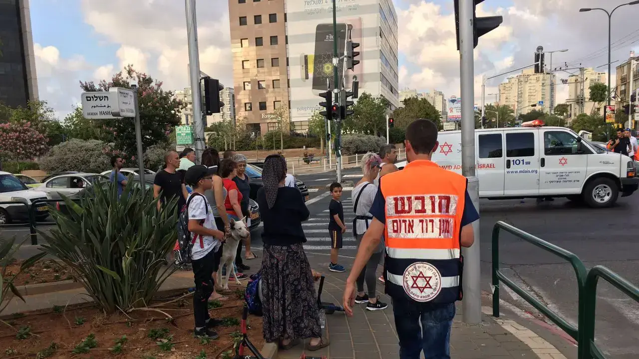 תאונת דרכים גבעתיים שני ילדים רכובים על קוקינט נפגעו ממכונית תאונת דרכים גבעתיים שני ילדים רכובים על קוקינט נפגעו ממכונית