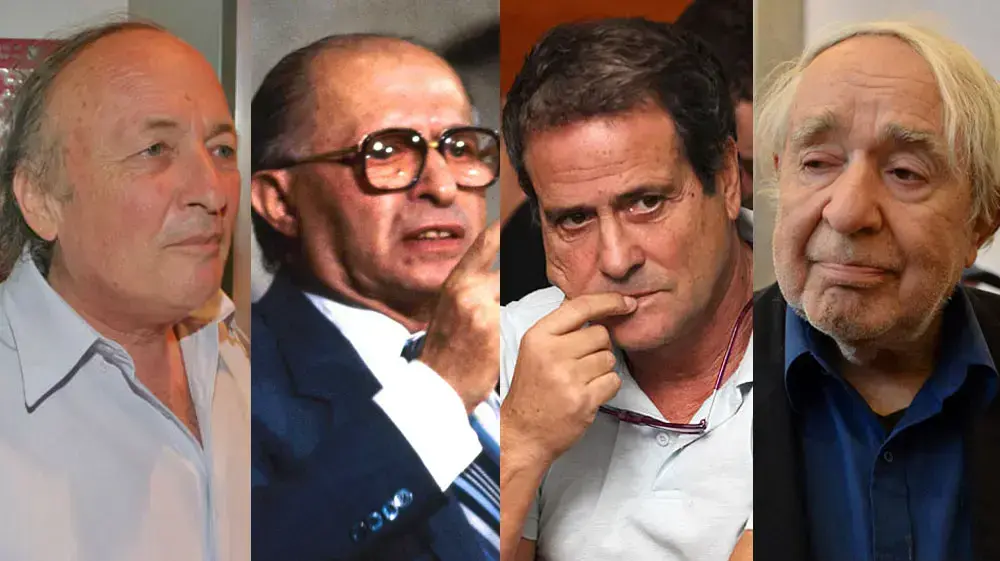נתן זך  דודו טופז  מנחם בגין  יאיר גרבוז 