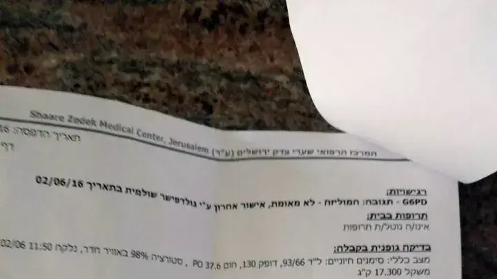 ילדים מגן בירושלים לקו בדיזנטריה. יוני 2016 ילדים מגן בירושלים לקו בדיזנטריה. יוני 2016