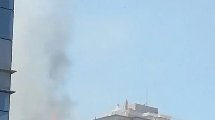 שריפה בבניין ברחוב ביאליק 134 ברמת גן שריפה בבניין ברחוב ביאליק 134 ברמת גן