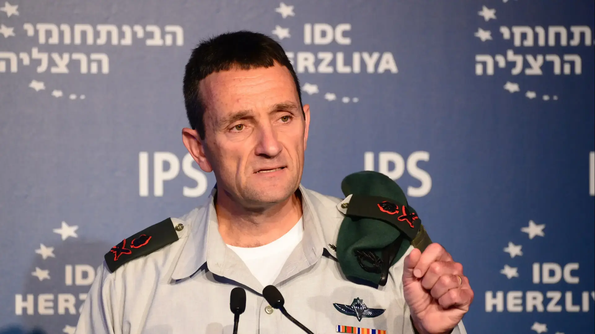 אלוף הרצי הלוי, ראש אמ"ן. כנס הרצליה, 15 ביוני 2016 אלוף הרצי הלוי, ראש אמ"ן. כנס הרצליה, 15 ביוני 2016