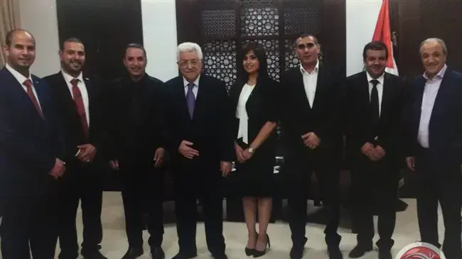 אבו מאזן נפגש עם משתתפי תוכנית הריאליטי "אלראיס". 15 ביוני 2016 אבו מאזן נפגש עם משתתפי תוכנית הריאליטי "אלראיס". 15 ביוני 2016