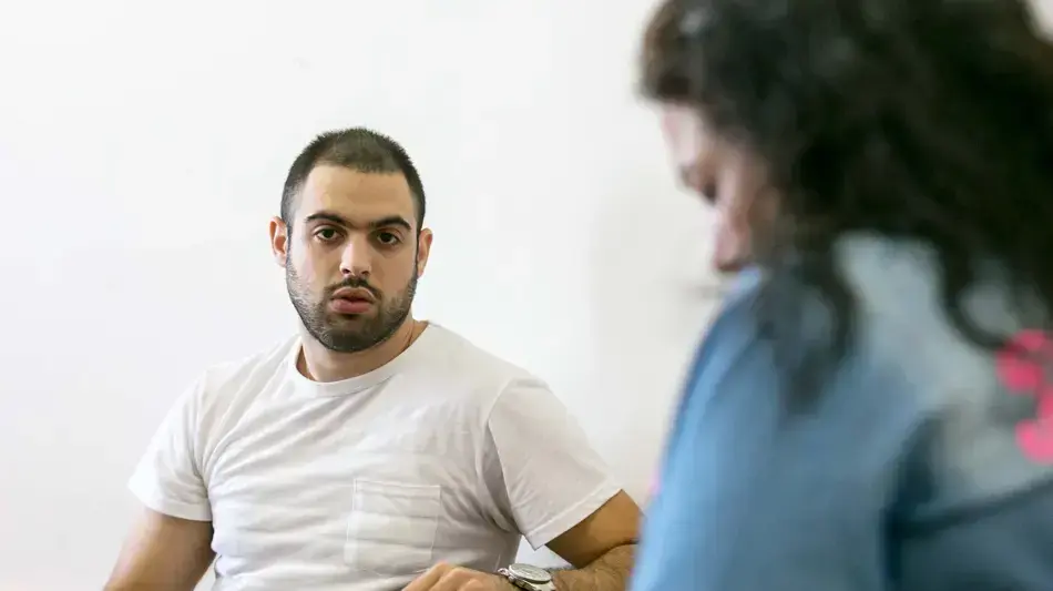 בן דרי - לוחם מגב שמואשם בהרג ילד פלסטיני בדיון בעניינו בבית המשפט המחוזי ירושלים
