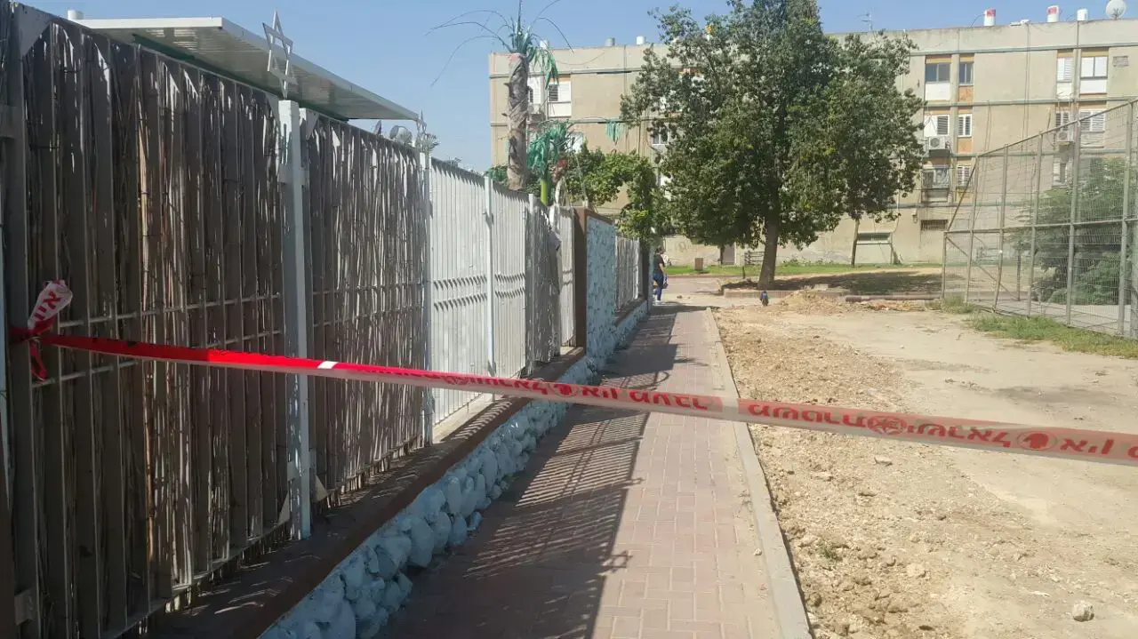 זירת הרצח בקריית מלאכי. 23 ביוני 2016 זירת הרצח בקריית מלאכי. 23 ביוני 2016