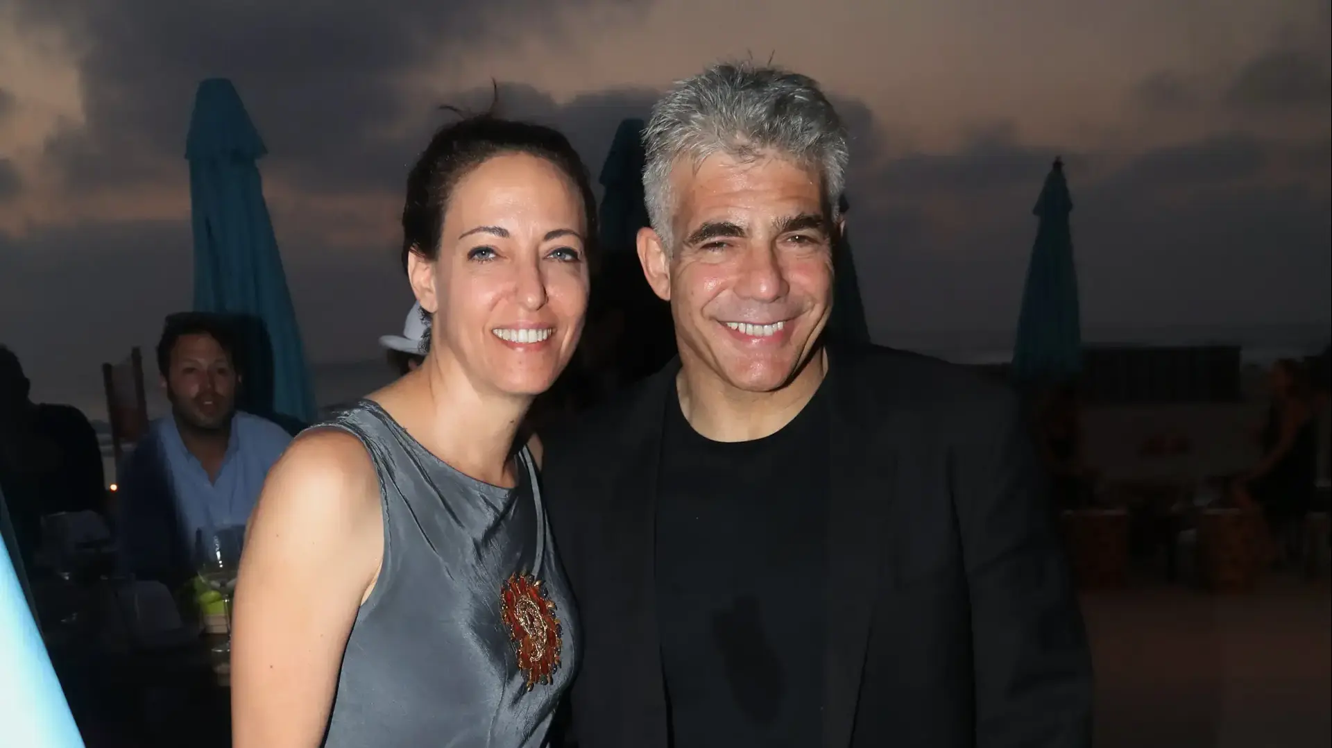 יאיר לפיד + ליהיא לפיד