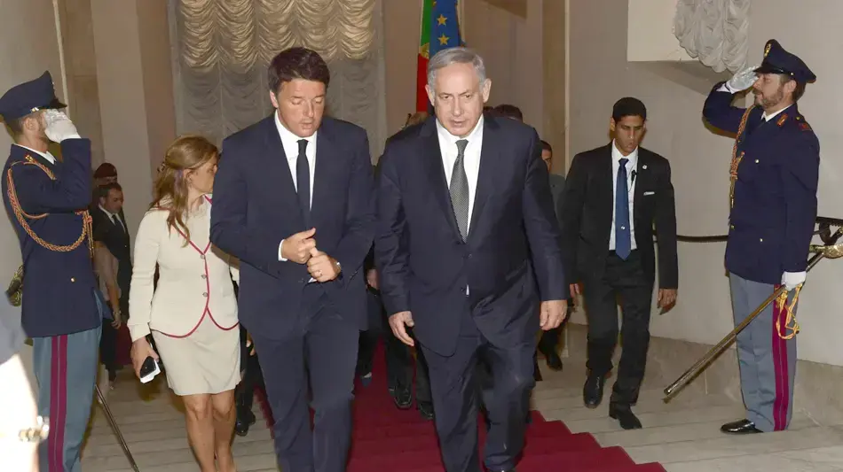 פגישת ראש הממשלה בנימין נתניהו עם ראש ממשלת איטליה מתיאו רנצי ברומא, איטליה פגישת ראש הממשלה בנימין נתניהו עם ראש ממשלת איטליה מתיאו רנצי ברומא, איטליה