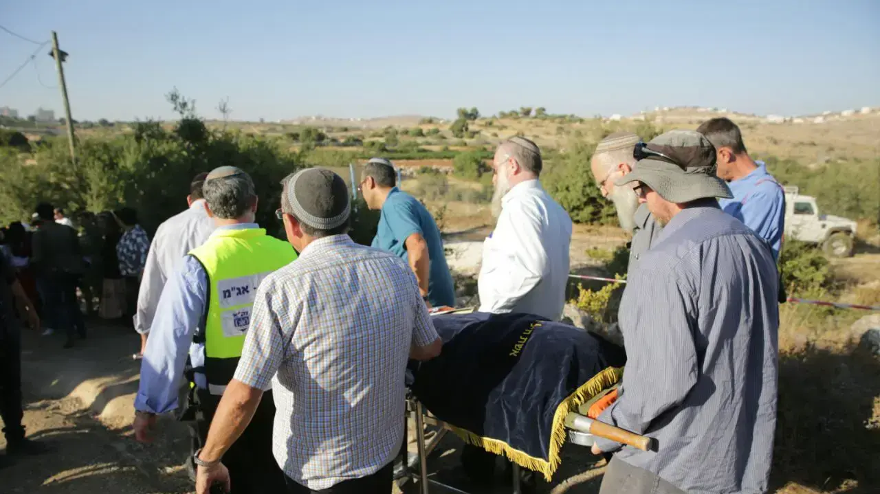 הלוויתה של הלל אריאל בקרית ארבע הלוויתה של הלל אריאל בקרית ארבע