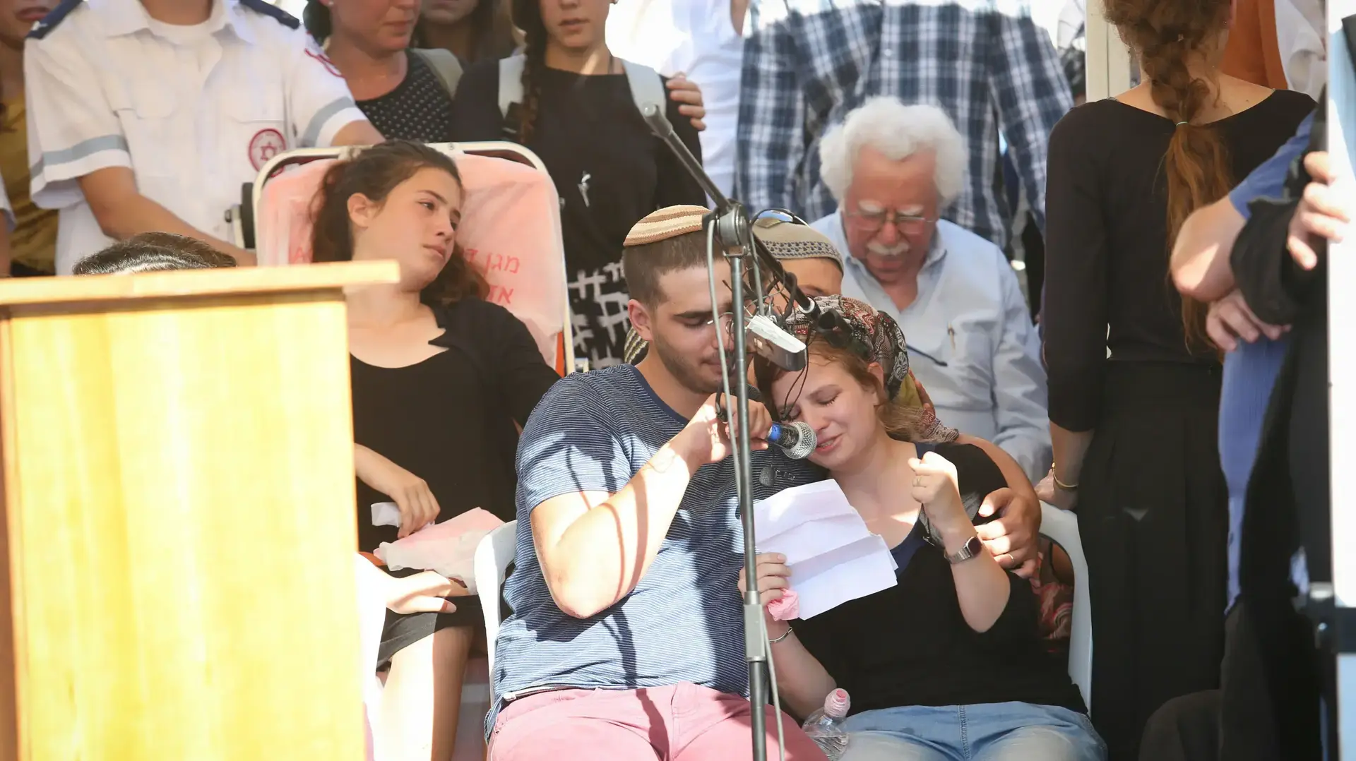 הלוויית מיכאל מרק, הר המנוחות ירושלים. 3 ביולי 2016 הלוויית מיכאל מרק, הר המנוחות ירושלים. 3 ביולי 2016