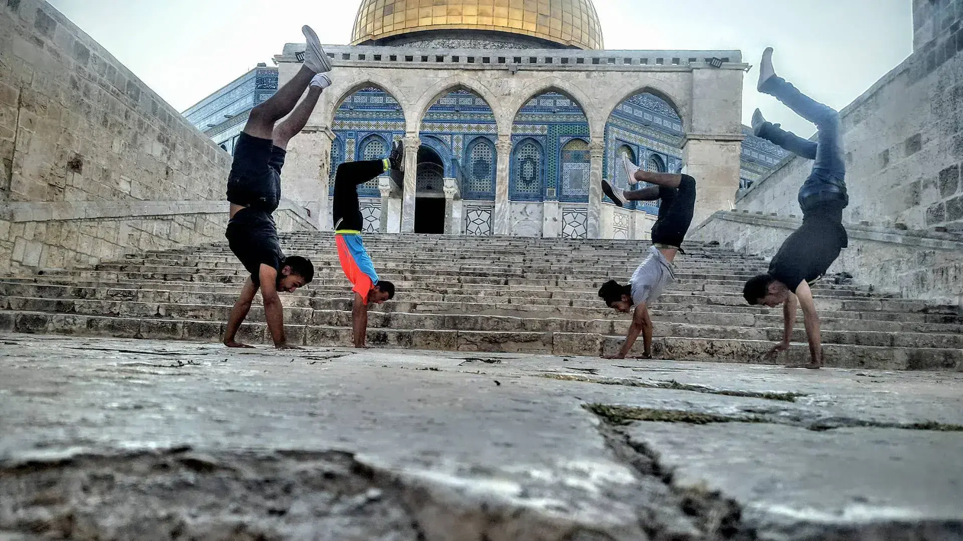 ריקוד פארקור בהר הבית ריקוד פארקור בהר הבית