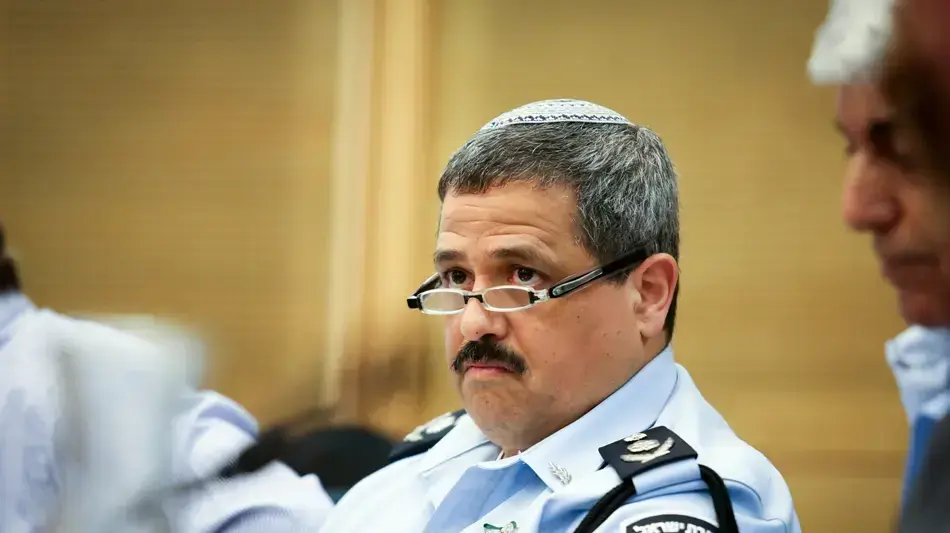 מפכ?ל המשטרה רנ?צ רוני אלשיך בוועדת הפנים של הכנסת בנושא איסוף חומרים על נבחרי ציבור בכנסת. 6 ביולי 2016