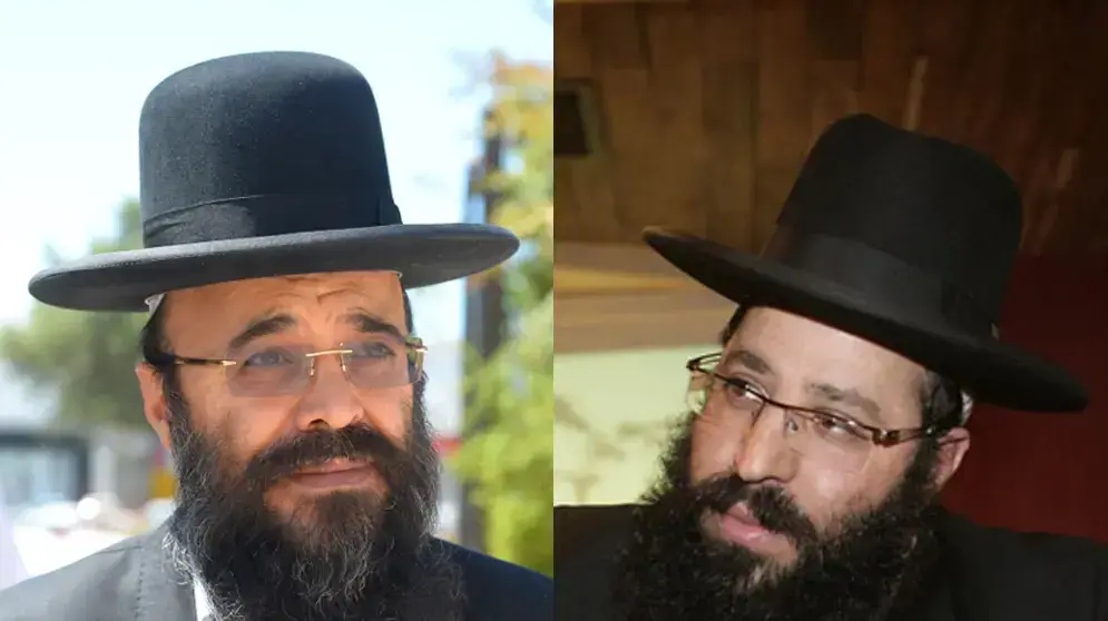 הרב ישראל יעקב איפרגן המכונה "הרנטגן" והרב נתנאל שריקי