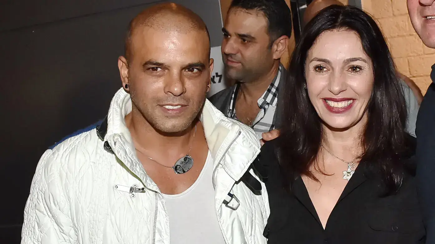 מירי רגב והזמר אייל גולן, בהשקת הסדרה "מהכרם ועד קיסריה" של ערוץ 24