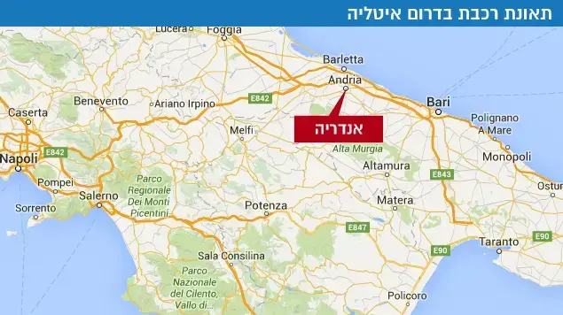 תאונת רכבת בדרום איטליה תאונת רכבת בדרום איטליה