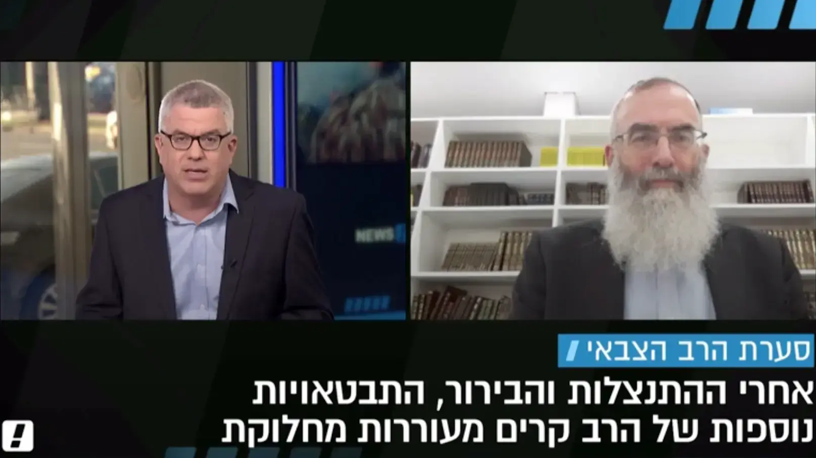 הרב דוד סתיו מגיב לסערת מינוי הרב אייל קרים בריאיון לאולפן וואלה