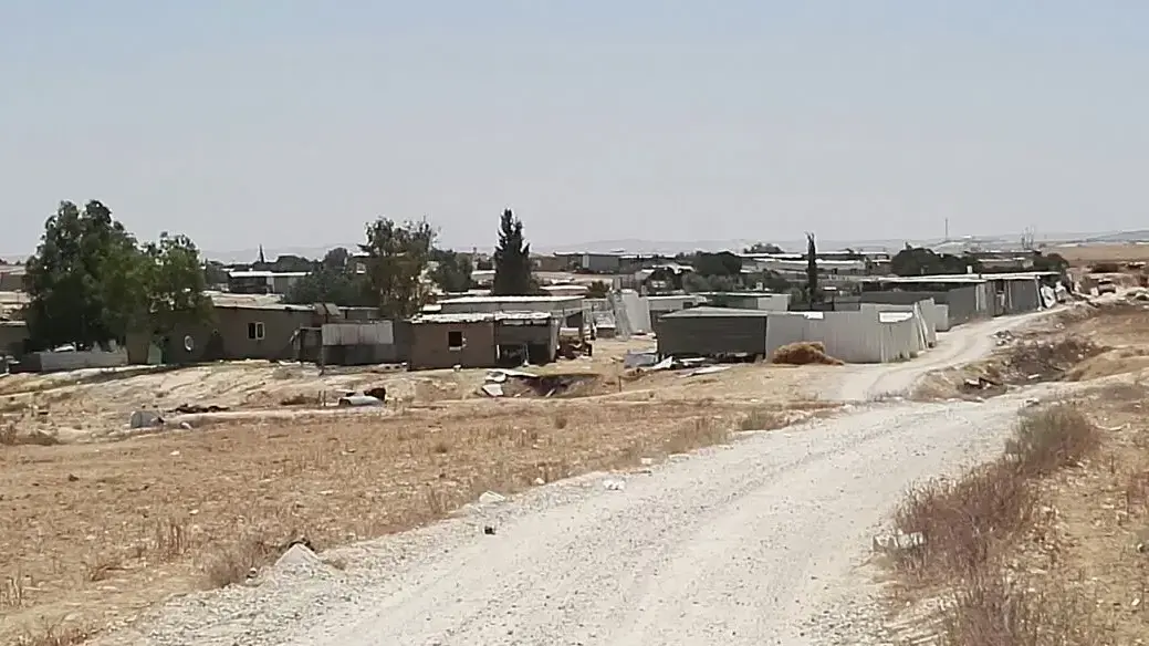 הכפר ערואר בנגב ממנו יצא הבדואי שחצה את הגבול לעזה הכפר ערואר בנגב ממנו יצא הבדואי שחצה את הגבול לעזה
