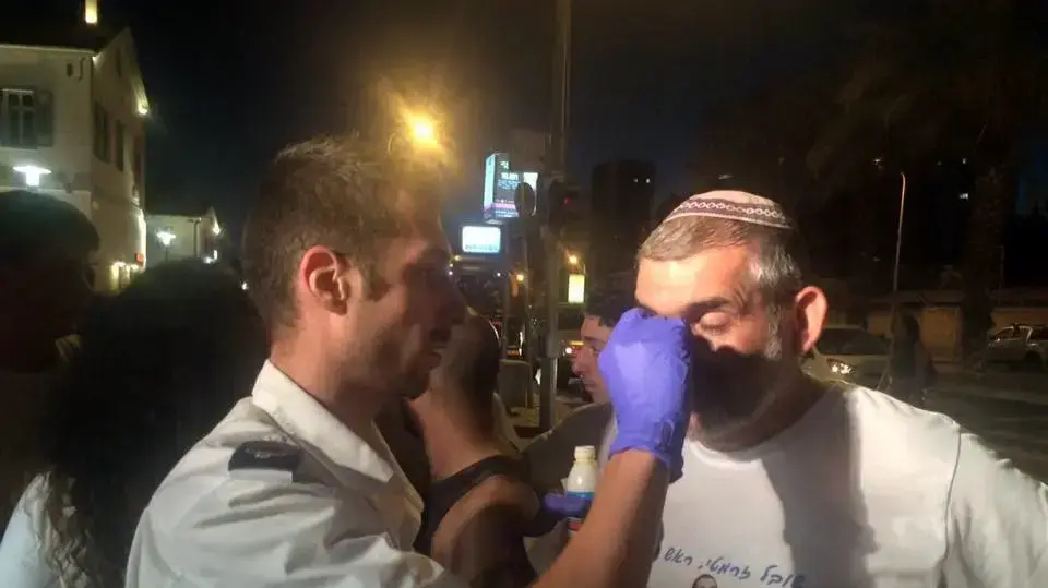 ח"כ מיכאל בן ארי, צעדה למען אלאור אזריה. תל אביב 13 ביולי 2016 ח"כ מיכאל בן ארי, צעדה למען אלאור אזריה. תל אביב 13 ביולי 2016