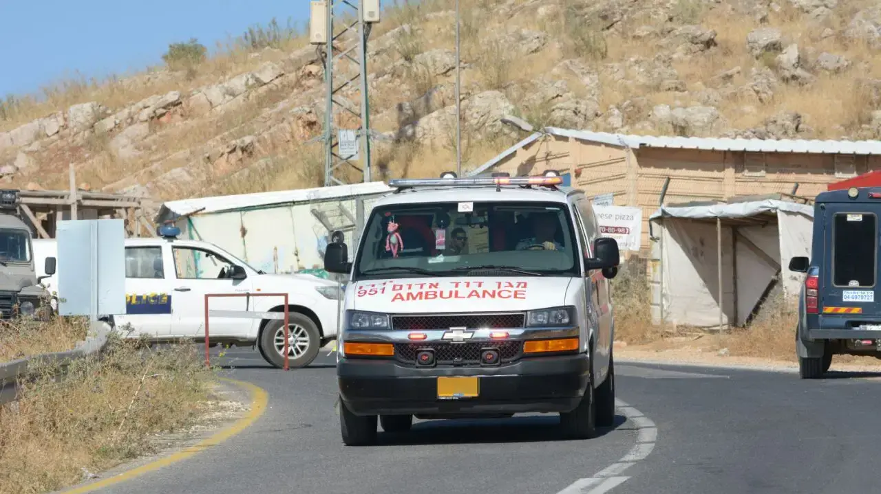 זירת תאונת רכב צבאי בחרמון מג'דל שמס זירת תאונת רכב צבאי בחרמון מג'דל שמס