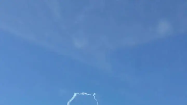 טיל שוגר לעבר ישראל, מרחב רמת הגולן. יולי 2016