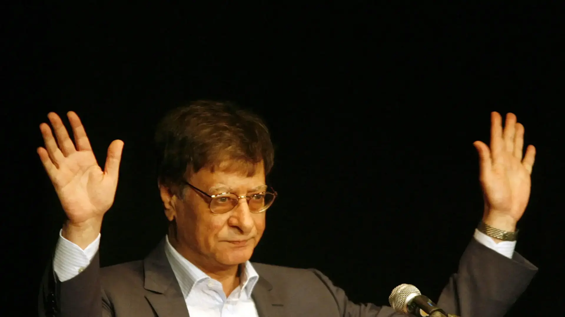 מחמוד דרוויש. יולי 2007