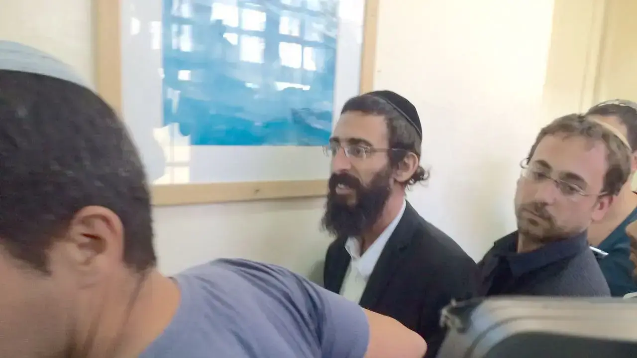 הארכת מעצרו של מיכאל שליסל, בימ"ש השלום, ירושלים. יולי 2016