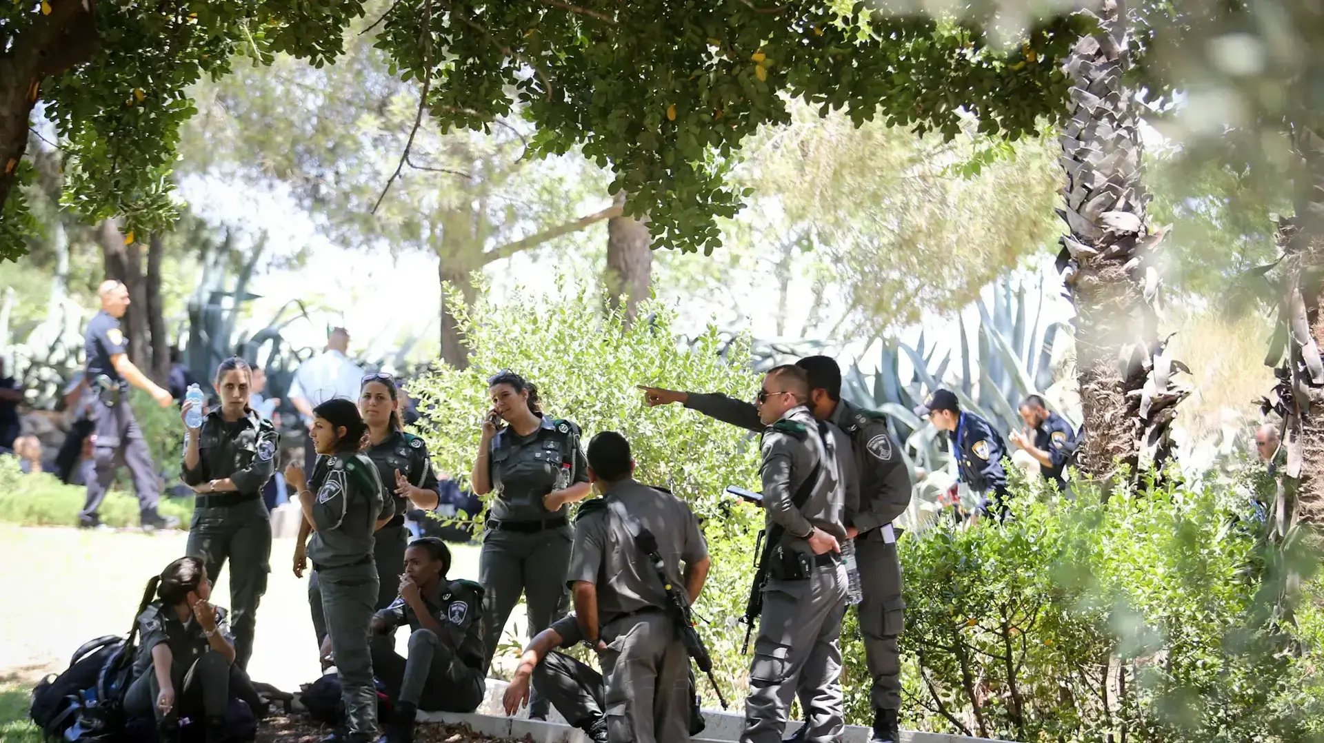 היערכות לקראת מצעד הגאווה בירושלים 