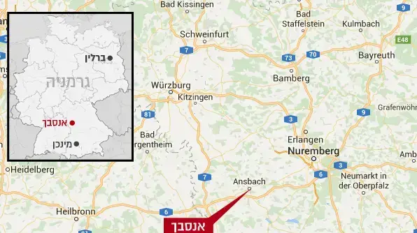 אנסבך מפה אנסבך מפה