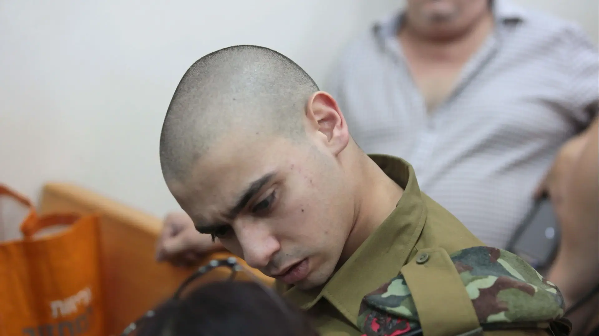 אלאור אזריה, בית הדין הצבאי ביפו. 25 ביולי 2016