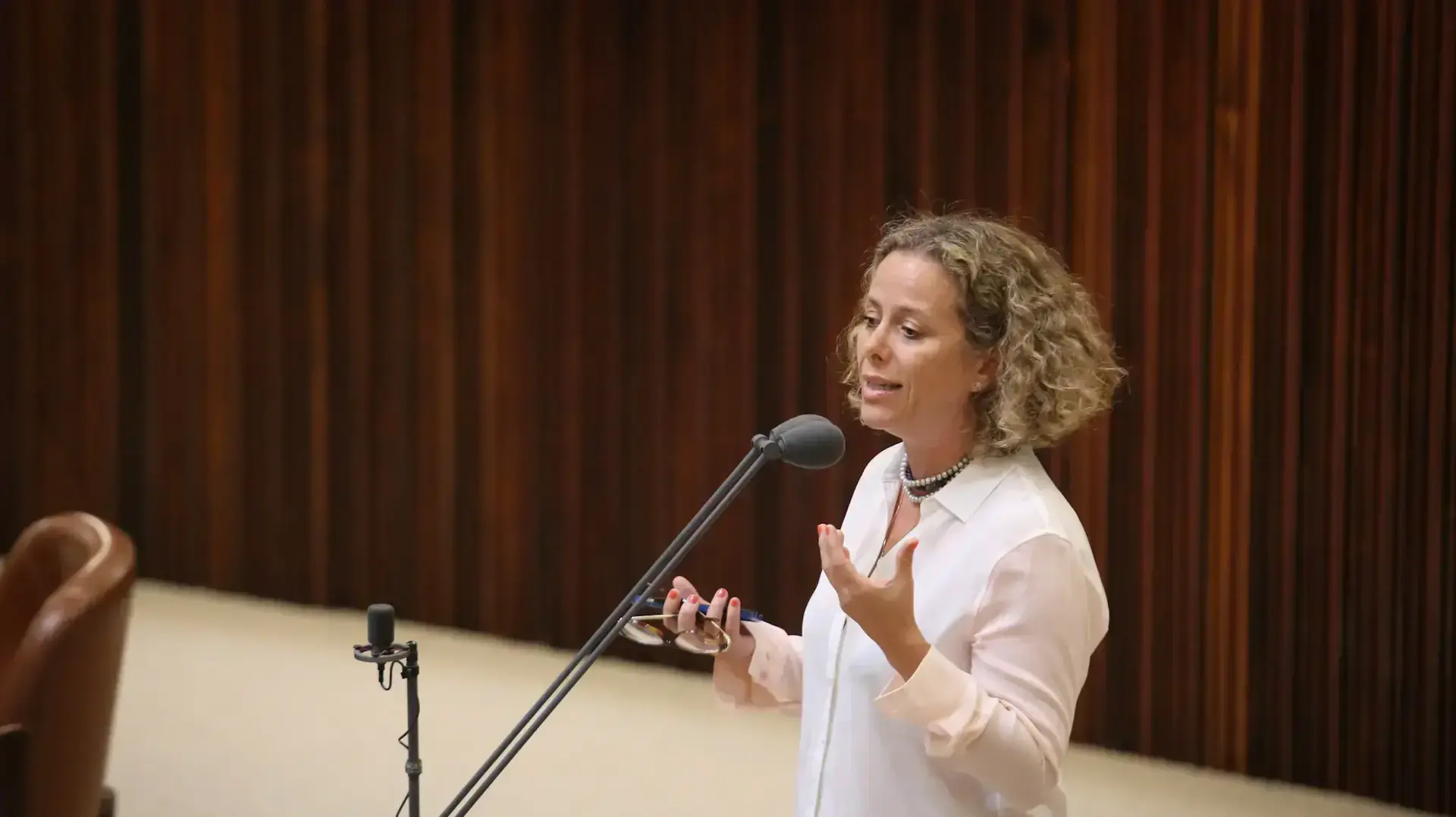 איילת נחמיאס ורבין במסגרת שעת שאלות לשר הביטחון אביגדור ליברמן , כנסת. יולי 2016 איילת נחמיאס ורבין במסגרת שעת שאלות לשר הביטחון אביגדור ליברמן , כנסת. יולי 2016