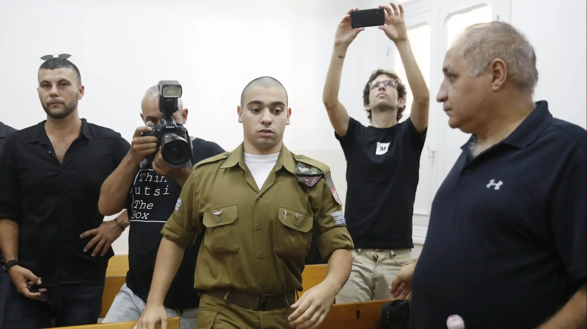 משפטו של אלאור אזריה בית הדין הצבאי ביפו משפטו של אלאור אזריה בית הדין הצבאי ביפו