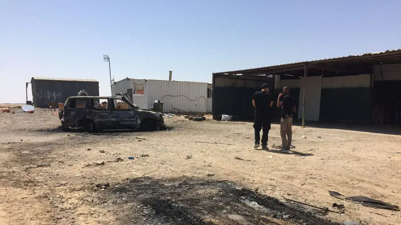 זירת הקטטה בכסייפה, 31 ביולי 2016 זירת הקטטה בכסייפה, 31 ביולי 2016