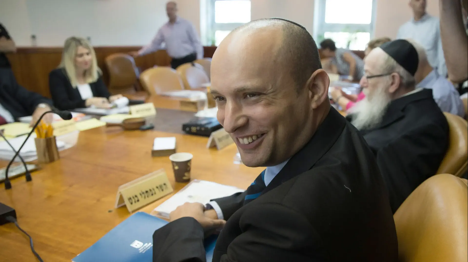 שר החינוך נפתלי בנט, ישיבת ממשלה. 31 ביולי 2016 שר החינוך נפתלי בנט, ישיבת ממשלה. 31 ביולי 2016