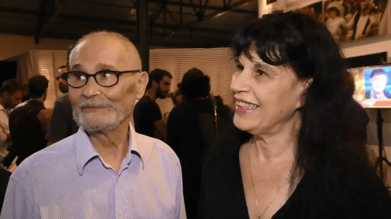 נושא: הבמאי והיוצר משה מזרחי והשחקנית והבמאית מיכל בת אדם בטקס הפרסים ע"ש אריק איינשטיין בו שניהם זכו בפרס נושא: הבמאי והיוצר משה מזרחי והשחקנית והבמאית מיכל בת אדם בטקס הפרסים ע"ש אריק איינשטיין בו שניהם זכו בפרס