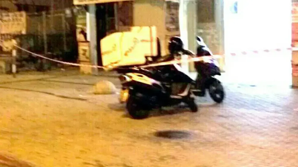 זירת הירי בפיצריה בנשר, 1 באוגוסט 2016 זירת הירי בפיצריה בנשר, 1 באוגוסט 2016