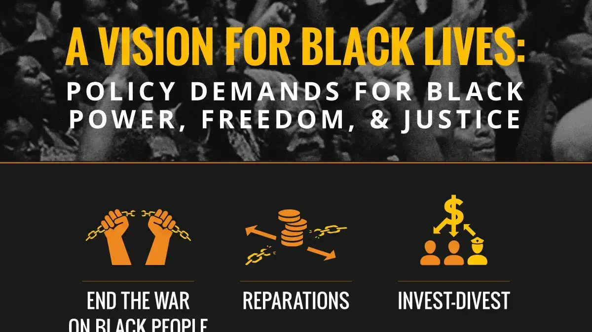 מסמך המדיניות של תנועת "Black Lives Matter", 1 באוגוסט 2016 מסמך המדיניות של תנועת "Black Lives Matter", 1 באוגוסט 2016