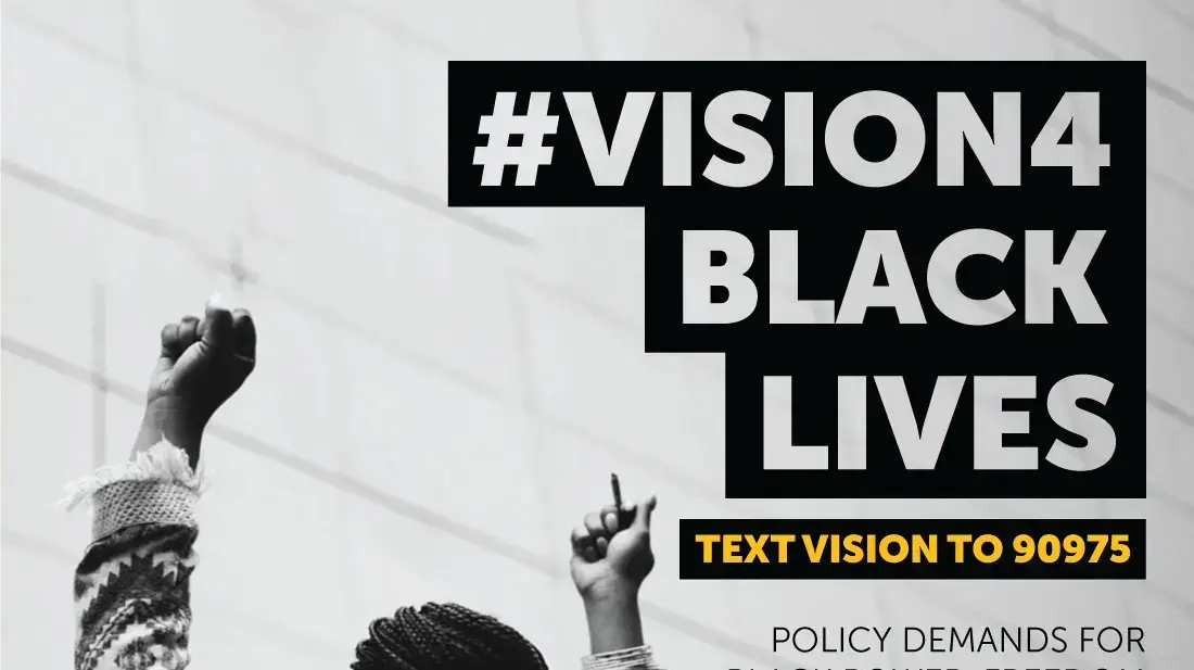 מסמך המדיניות של תנועת "Black Lives Matter", 1 באוגוסט 2016