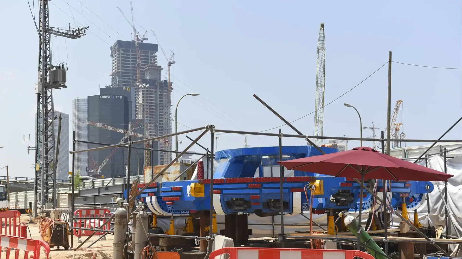 עבודות הרכבת הקלה ברמת גן עבודות הרכבת הקלה ברמת גן