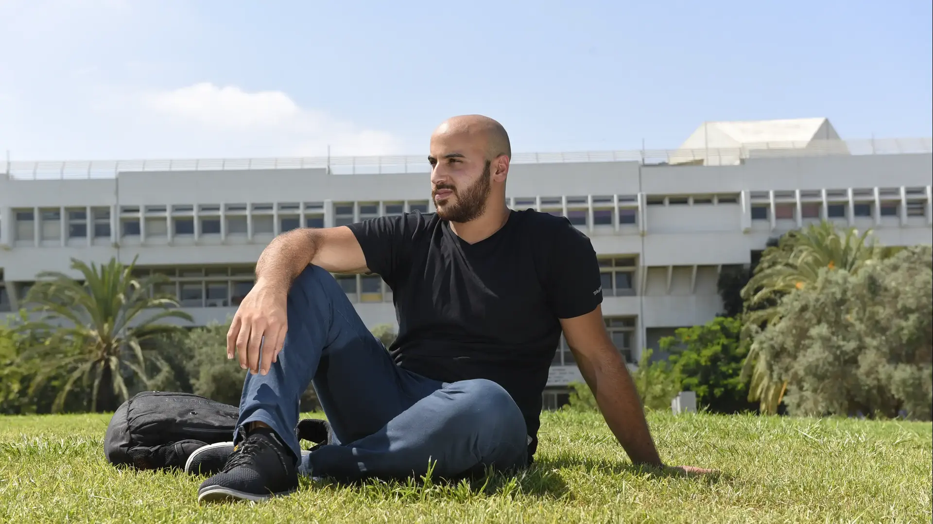 מג'ד, רכז מעונות הסטודנטים הערבים באוניברסיטת תל אביב, יולי 2016 מג'ד, רכז מעונות הסטודנטים הערבים באוניברסיטת תל אביב, יולי 2016