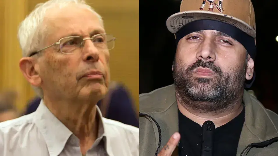 הראפר יואב אליאסי (הצל) והח"כ מהליכוד בני בגין הראפר יואב אליאסי (הצל) והח"כ מהליכוד בני בגין